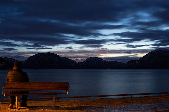 Ut Sandsfjorden